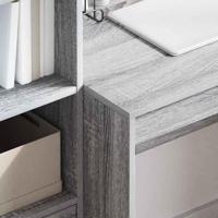 Bureau Grijs sonoma 80 x 50 x 76 cm Bewerkt hout - thumbnail