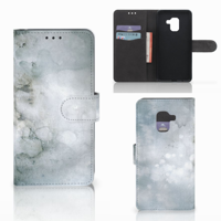 Hoesje Samsung Galaxy A8 2018 Painting Grey - thumbnail