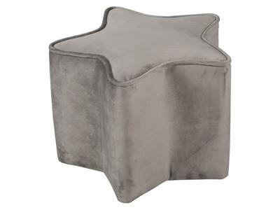 roba Kinderpoef (Stervorm, Grijs)