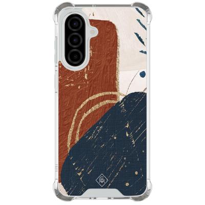 Samsung Galaxy A36 shockproof hoesje - Abstract terracotta Samsung Galaxy A36 shockproof hoesje - Abstract terracotta