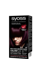 Syoss Permanent Coloration Haarverf - 3-3 Dark Violet - thumbnail
