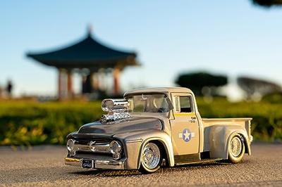 JADA TOYS Auto Ford Street Fighter 1956 Ford pick-up met Guile figuur Kant-en-klaar model Personenauto (model) JADA TOYS Auto Ford Street Fighter 1956 Ford pick-up met Guile figuur Kant-en-klaar model Personenauto (model)