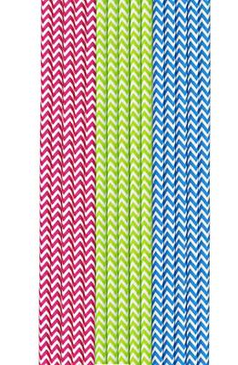 Duni Papieren Rietjes 50 Stuks Rood/Groen/Blauw Duni Papieren Rietjes 50 Stuks Rood/Groen/Blauw