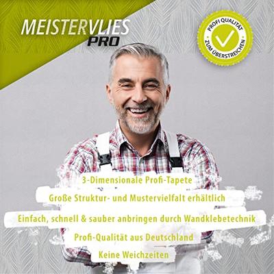 AS Creation MeisterVliesbehang 7 - Overschilderbaar - 934651