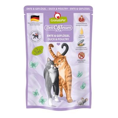 GRANATAPET DeliCATessen Duck and poultry - nat kattenvoer - 85g