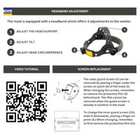 Gys Master LCD 11 automatische lashelm - 5193043442 - thumbnail