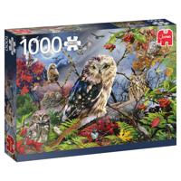Premium Collection Puzzel - Owls In The Moonlight (1000 Stukjes) - Puzzel;Puzzel (8710126188590) - thumbnail