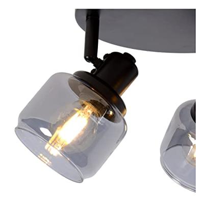 Lucide BJORN - Plafondspot - Ø 38 cm - 3xE14 - Zwart Lucide BJORN - Plafondspot - Ø 38 cm - 3xE14 - Zwart