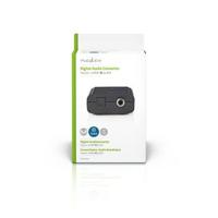 Nedis Digitale audio converter - 2-weg - S/PDIF (RCA) aansluiting/TosLink bus - 2x RCA bus - 1.80 m - ABS - antraciet - thumbnail