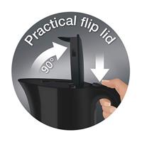 Braun WK3000BK PurEase Waterkoker 2200W 1L Zwart - thumbnail