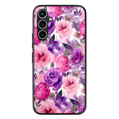Samsung Galaxy A34 hoesje - Rosy blooms