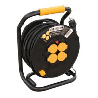 Relectric PRO kabelhaspel 4-voudig 25 meter IP44 3x2,5 mm - RELEC493104 - thumbnail