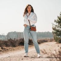 The Chesterfield Brand Schoudertas klein Salerno-Cognac - thumbnail