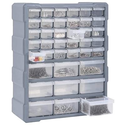 VidaXL Organiser met 39 lades 38x16x47 cm