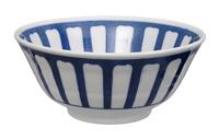 Blauw/Witte Kom - Mixed Bowls - 500ml - 15 x 7cm - thumbnail