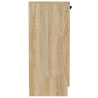 Dressoir 60x30x70 cm bewerkt hout sonoma eikenkleurig - thumbnail
