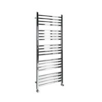 Handdoekradiator Sapho Metro Recht 45x89 cm Chroom - thumbnail