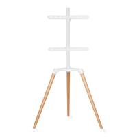 Nedis TV Vloerstandaard | 50-65 " | Aluminium / Wit | 1 stuks - TVSM7060WT TVSM7060WT - thumbnail