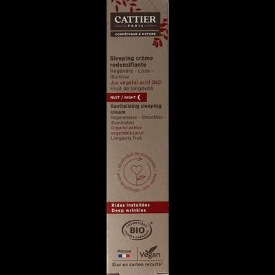 Cattier Nachtcreme revitaliserend 50 Milliliter