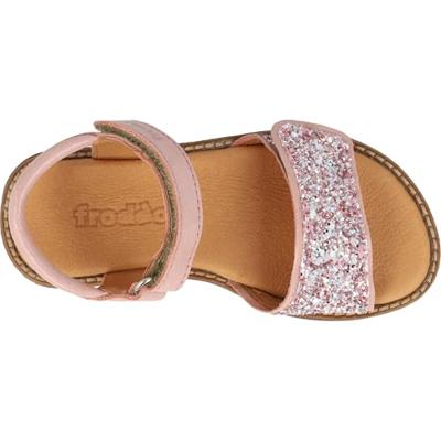 Leren sandalen voor meisjes LORE SPARKLE FRODDO rozen