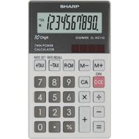 Citizen SH-ELW211GGY Calculator Sharp ELW211GGY Grijs Hand 10 Digit - thumbnail