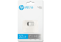 USB stick HP HPFD222W-32 Zilverkleurig Metaal 32 GB - thumbnail