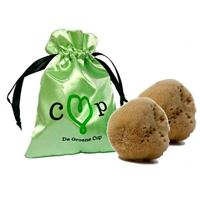 Menstruatiesponsjes van De Groene Cup – 2 stuks - herbruikbaar - thumbnail