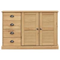 Dressoir met lades VIGO 113x40x75 cm massief grenenhout - thumbnail