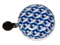 Widek bel ding dong 80mm art collection mosaic blauw - thumbnail