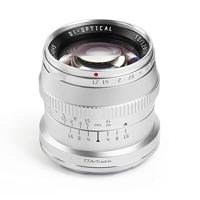 TTArtisan APS-C 50mm f1.2 Sony E mount Silver - thumbnail
