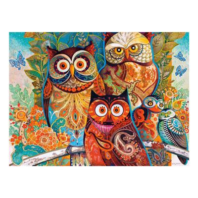 Selecta Castorland legpuzzel owls, 2000st. Selecta Castorland legpuzzel owls, 2000st.