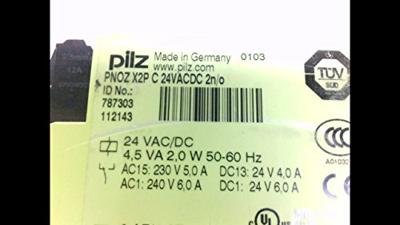 PILZ PNOZ X2P C 24VACDC 2n/o Veiligheidsschakelapparaat 2x NO (b x h x d) 22.5 x 101 x 121 mm 1 stuk(s)