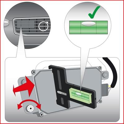 KS Tools 140.2152 Instelgereedschap voor radarsensoren voor Volvo