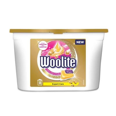 Woolite Woolite Pro Care Wasmiddel Wascapsules - 18 Wasbeurten Woolite Woolite Pro Care Wasmiddel Wascapsules - 18 Wasbeurten