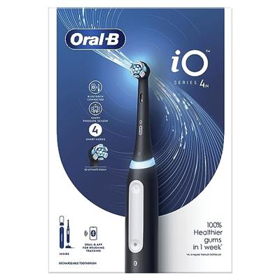 Oral B iO Series 4 met Reis etui Tandenborstel Zwart