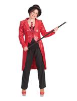 Slipjas Rood Pailletten Dames - thumbnail