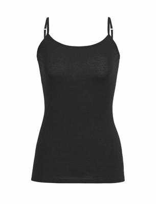 Icebreaker Merino 150 Siren Cami Hemd Dames Black L Icebreaker Merino 150 Siren Cami Hemd Dames Black L