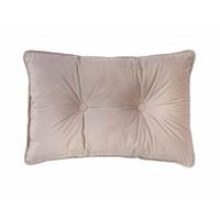 Tiseco Home Studio Sierkussen 2 Knopen Kleur: Taupe - thumbnail