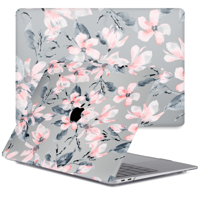 Lunso MacBook Pro 13 inch M1/M2 (2020-2022) cover hoes - case - Lily - thumbnail