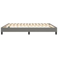 Boxspringframe stof donkergrijs 160x200 cm - thumbnail