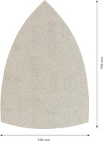 Bosch Accessoires Expert M480 schuurnet voor deltaschuurmachines 100 x 150 mm, K100 - 10 stuk(s) - 2608900726 - thumbnail