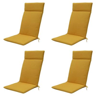 Kussen hoog 50x120 Goud eco natuurlijke buitenafwerking (4 stuks) Madison - Madison