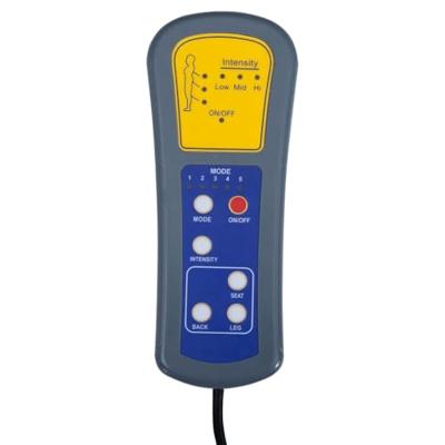 Massagestoel kunstleer wijnrood