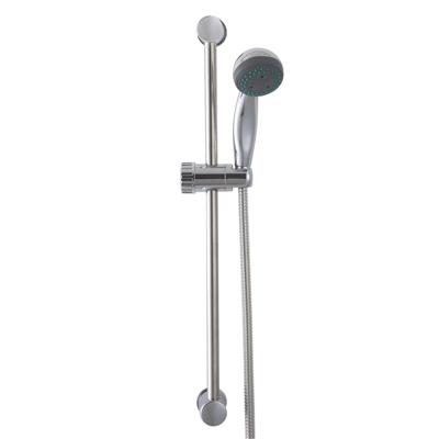 NAPOLI doucheset, chroom antikalk nozzles 3 functies en waterstop functie douchekop: Ø ca. 7 cm douchestang van metaal, lengte: 56 cm inclusief waterbesparende pakking - tot wel 50% minder w NAPOLI doucheset, chroom antikalk nozzles 3 functies en waterstop functie douchekop: Ø ca. 7 cm douchestang van metaal, lengte: 56 cm inclusief waterbesparende pakking - tot wel 50% minder w