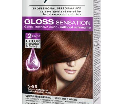 Syoss Haarverf - Gloss Sensation Goud Cacaobruin 3-86 Syoss Haarverf - Gloss Sensation Goud Cacaobruin 3-86