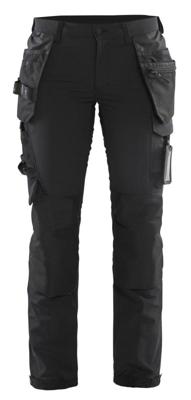 Blåkläder Dames 4-weg stretch werkbroek 71921645 | Zwart/Donkergrijs | Maat 38 - 7330509742013 Blåkläder Dames 4-weg stretch werkbroek 71921645 | Zwart/Donkergrijs | Maat 38 - 7330509742013