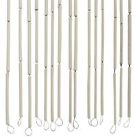 Insectengordijn bamboe print 100x200 cm bamboe - thumbnail