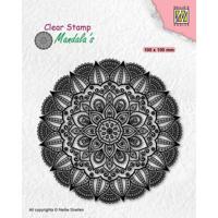 Nellie's Choice • mandala's clear stempel mandala dahlia flower - thumbnail