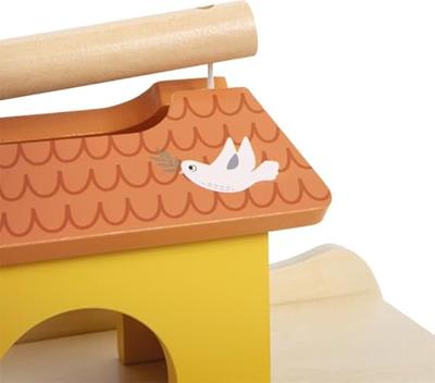 Small Foot houten vormenstoof ark van noach safari, 15dlg.
