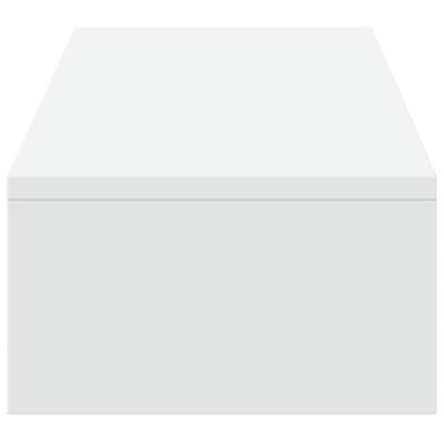VidaXL Monitorstandaard met lades wit 100x27x15 cm bewerkt hout VidaXL Monitorstandaard met lades wit 100x27x15 cm bewerkt hout